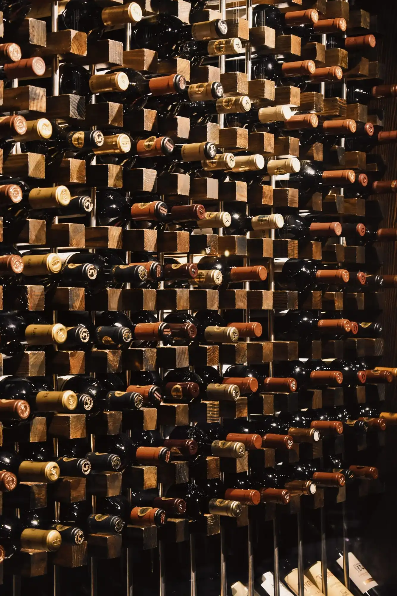 Bottles in the cellar
